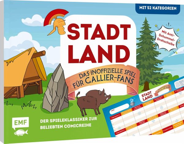 Stadt, Land, das inoffizielle Spiel für Gallier-Fans - Der Spieleklassiker zur beliebten Comicreihe Stadt, Land, das inoffizielle Spiel für Gallier-Fans - Der Spieleklassiker zur beliebten Comicreihe