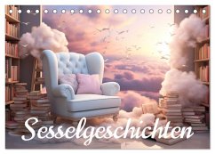 Sesselgeschichten (Tischkalender 2026 DIN A5 quer), CALVENDO Monatskalender