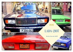 Cover LADA-2107 - Die Auto-Ikone der UdSSR (Tischkalender 2026 DIN A5 quer), CALVENDO Monatskalender
