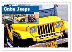 Cover Cuba Jeeps - Geländewagen Oldtimer (Wandkalender 2026 DIN A3 quer), CALVENDO Monatskalender