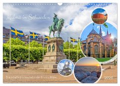 Malmö in Schweden (Wandkalender 2026 DIN A3 quer), CALVENDO Monatskalender