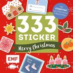 333 Sticker - Merry Christmas: Geschenk-Etiketten und Aufkleber mit beschreibbarer Oberfläche 333 Sticker - Merry Christmas: Geschenk-Etiketten und Aufkleber mit beschreibbarer Oberfläche