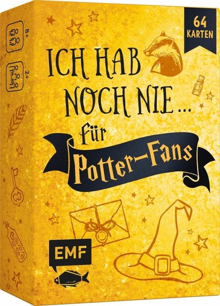 Kartenspiel: Ich hab noch nie ... für Harry Potter-Fans Kartenspiel: Ich hab noch nie ... für Harry Potter-Fans