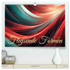 Cover Fließende Formen (hochwertiger Premium Wandkalender 2026 DIN A2 quer), Kunstdruck in Hochglanz