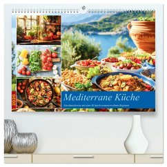 Cover Mediterrane Küche (hochwertiger Premium Wandkalender 2026 DIN A2 quer), Kunstdruck in Hochglanz