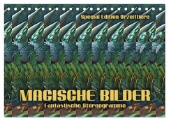 Magische Bilder - fantastische Stereogramme (Tischkalender 2026 DIN A5 quer), CALVENDO Monatskalender Magische Bilder - fantastische Stereogramme (Tischkalender 2026 DIN A5 quer), CALVENDO Monatskalender