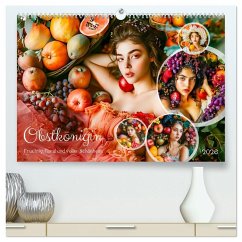 Cover Obstkönigin - Fruchtig, floral und voller Schönheit (hochwertiger Premium Wandkalender 2026 DIN A2 quer), Kunstdruck in Hochglanz