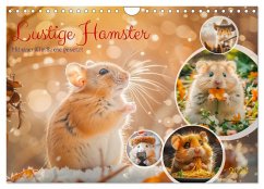 Lustige Hamster (Wandkalender 2026 DIN A4 quer), CALVENDO Monatskalender