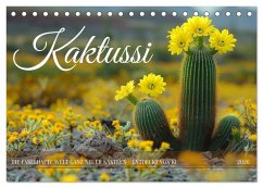 Kaktussi (Tischkalender 2026 DIN A5 quer), CALVENDO Monatskalender Kaktussi (Tischkalender 2026 DIN A5 quer), CALVENDO Monatskalender