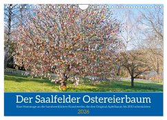 Cover Der Saalfelder Ostereierbaum (Wandkalender 2026 DIN A4 quer), CALVENDO Monatskalender