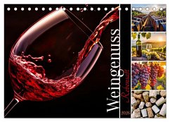 Rebensaft - Weingenuss (Tischkalender 2026 DIN A5 quer), CALVENDO Monatskalender