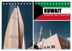 Cover Kuwait - Moderne trifft Tradition (Tischkalender 2026 DIN A5 quer), CALVENDO Monatskalender