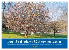Cover Der Saalfelder Ostereierbaum (Wandkalender 2026 DIN A3 quer), CALVENDO Monatskalender