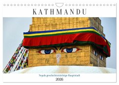 KATHMANDU, Nepals Hauptstadt (Wandkalender 2026 DIN A4 quer), CALVENDO Monatskalender
