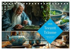 Cover Teezeit Träume (Tischkalender 2026 DIN A5 quer), CALVENDO Monatskalender