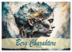 Berg Charaktere (Wandkalender 2026 DIN A2 quer), CALVENDO Monatskalender