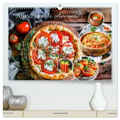 Cover Alles Tomate oder was?! - Herzhafte Speisen rund um die Tomate (hochwertiger Premium Wandkalender 2026 DIN A2 quer), Kunstdruck in Hochglanz