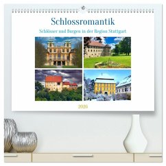 Schlossromantik (hochwertiger Premium Wandkalender 2026 DIN A2 quer), Kunstdruck in Hochglanz Schlossromantik (hochwertiger Premium Wandkalender 2026 DIN A2 quer), Kunstdruck in Hochglanz