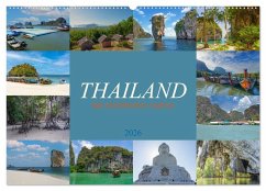 Thailand - Die Schönheit Asiens (Wandkalender 2026 DIN A2 quer), CALVENDO Monatskalender