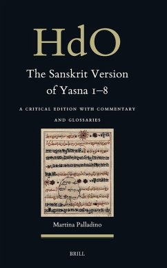 Cover The Sanskrit Version of Yasna 1-8