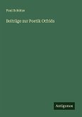Beiträge zur Poetik Otfrids
