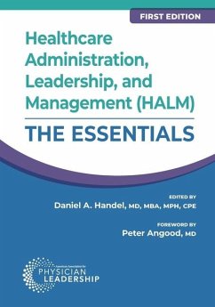 Cover Healthcare Administration, Leadership, and Management (HALM)