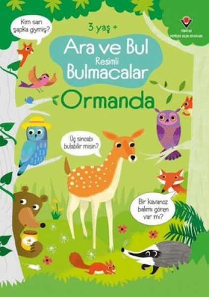Ormanda - Ara ve Bul Resimli Bulmacalar Ormanda - Ara ve Bul Resimli Bulmacalar