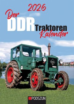 Cover Der DDR Traktoren Monatskalender 2026