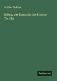 Beitrag zur Kenntniss des Elsässer Tertiärs