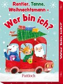 Rentier, Tanne, Weihnachtsmann Rentier, Tanne, Weihnachtsmann