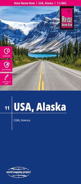 Reise Know-How Landkarte USA 11, Alaska (1:2.000.000)