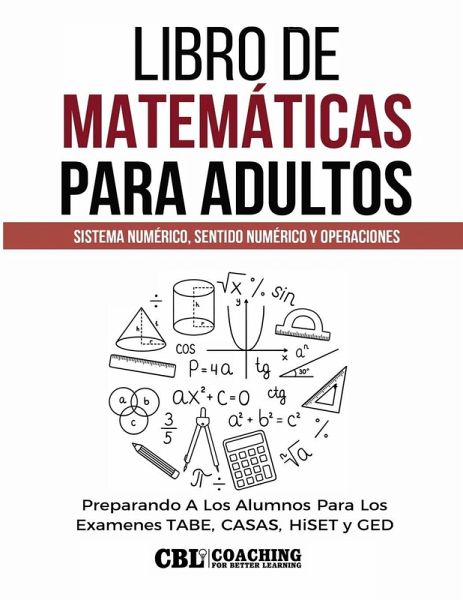 Libro de Matemáticas Para Adultos Libro de Matemáticas Para Adultos
