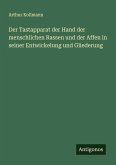 Der Tastapparat der Hand der menschlichen Rassen und der Affen in seiner Entwickelung und Gliederung