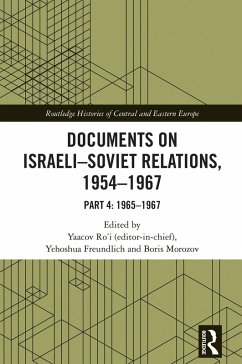 Cover Documents on Israeli-Soviet Relations, 1954-1967 (eBook, ePUB)