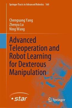 Cover Advanced Teleoperation and Robot Learning for Dexterous Manipulation (eBook, PDF)