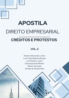Cover Apostila De Direito Empresarial Créditos E Protestos Vol. 6 (eBook, ePUB)