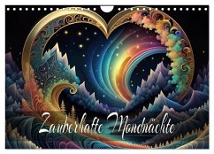 Zauberhafte Mondnächte (Wandkalender 2026 DIN A4 quer), CALVENDO Monatskalender