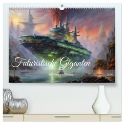 Futuristische Giganten Eine Welt von Morgen (hochwertiger Premium Wandkalender 2026 DIN A2 quer), Kunstdruck in Hochglanz Futuristische Giganten Eine Welt von Morgen (hochwertiger Premium Wandkalender 2026 DIN A2 quer), Kunstdruck in Hochglanz