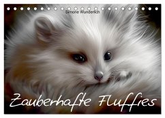 Zauberhafte Fluffies (Tischkalender 2026 DIN A5 quer), CALVENDO Monatskalender