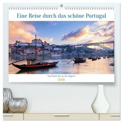 Von Porto bis an die Algarve (hochwertiger Premium Wandkalender 2026 DIN A2 quer), Kunstdruck in Hochglanz