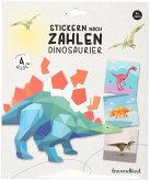 Mosaikbastelset Stickern nach Zahlen DINOSAURIER