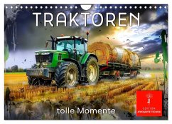 Cover Traktoren - tolle Momente (Wandkalender 2026 DIN A4 quer), CALVENDO Monatskalender