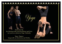 Yoga - Asana (Tischkalender 2026 DIN A5 quer), CALVENDO Monatskalender