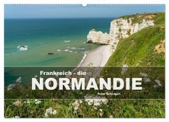 Cover Frankreich - die Normandie (Wandkalender 2026 DIN A2 quer), CALVENDO Monatskalender