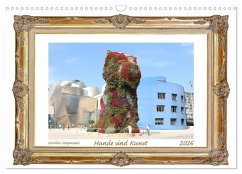 Hunde sind Kunst (Wandkalender 2026 DIN A3 quer), CALVENDO Monatskalender