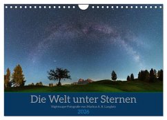 Cover Welt unter Sternen (Wandkalender 2026 DIN A4 quer), CALVENDO Monatskalender