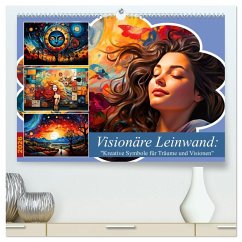Cover Visionäre Leinwand: Kreative Symbole für Träume und Visionen (hochwertiger Premium Wandkalender 2026 DIN A2 quer), Kunstdruck in Hochglanz