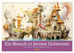 Ein Besuch in fernen Universen (Wandkalender 2026 DIN A4 quer), CALVENDO Monatskalender Ein Besuch in fernen Universen (Wandkalender 2026 DIN A4 quer), CALVENDO Monatskalender