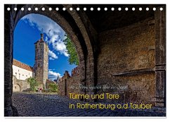 Cover Türme und Tore (Tischkalender 2026 DIN A5 quer), CALVENDO Monatskalender