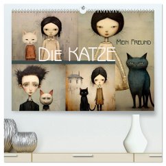 Die Katze - mein Freund (hochwertiger Premium Wandkalender 2026 DIN A2 quer), Kunstdruck in Hochglanz Die Katze - mein Freund (hochwertiger Premium Wandkalender 2026 DIN A2 quer), Kunstdruck in Hochglanz